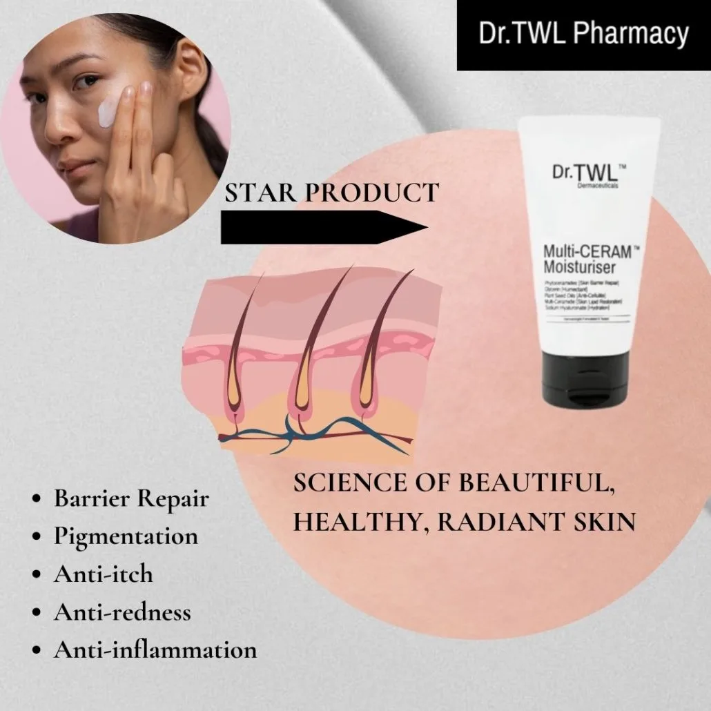 Multi-Functional Ceramide Moisturizers for Healthy Radiant Skin