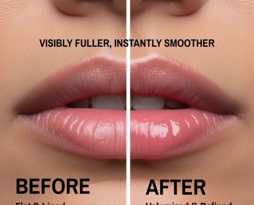 lip plumper before after