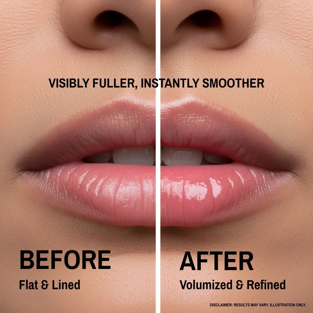 lip plumper before after
