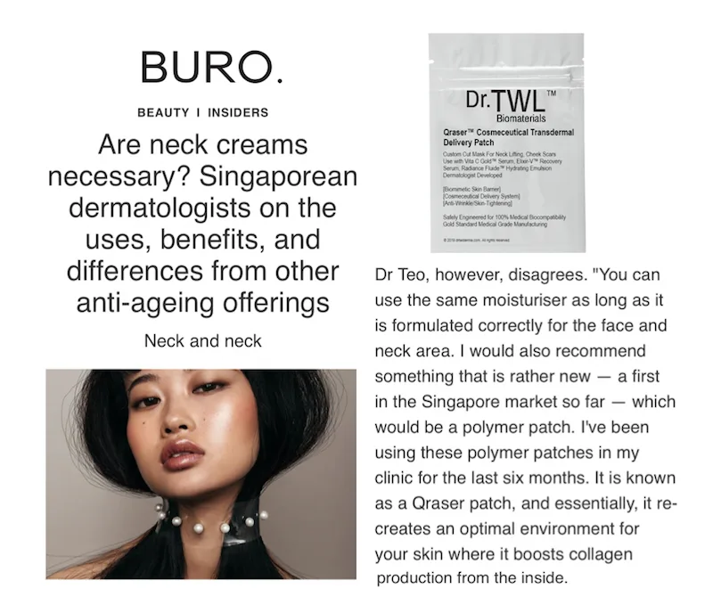 Qraser Buro Feature Transder Patch Lifting Anti Wrinkles