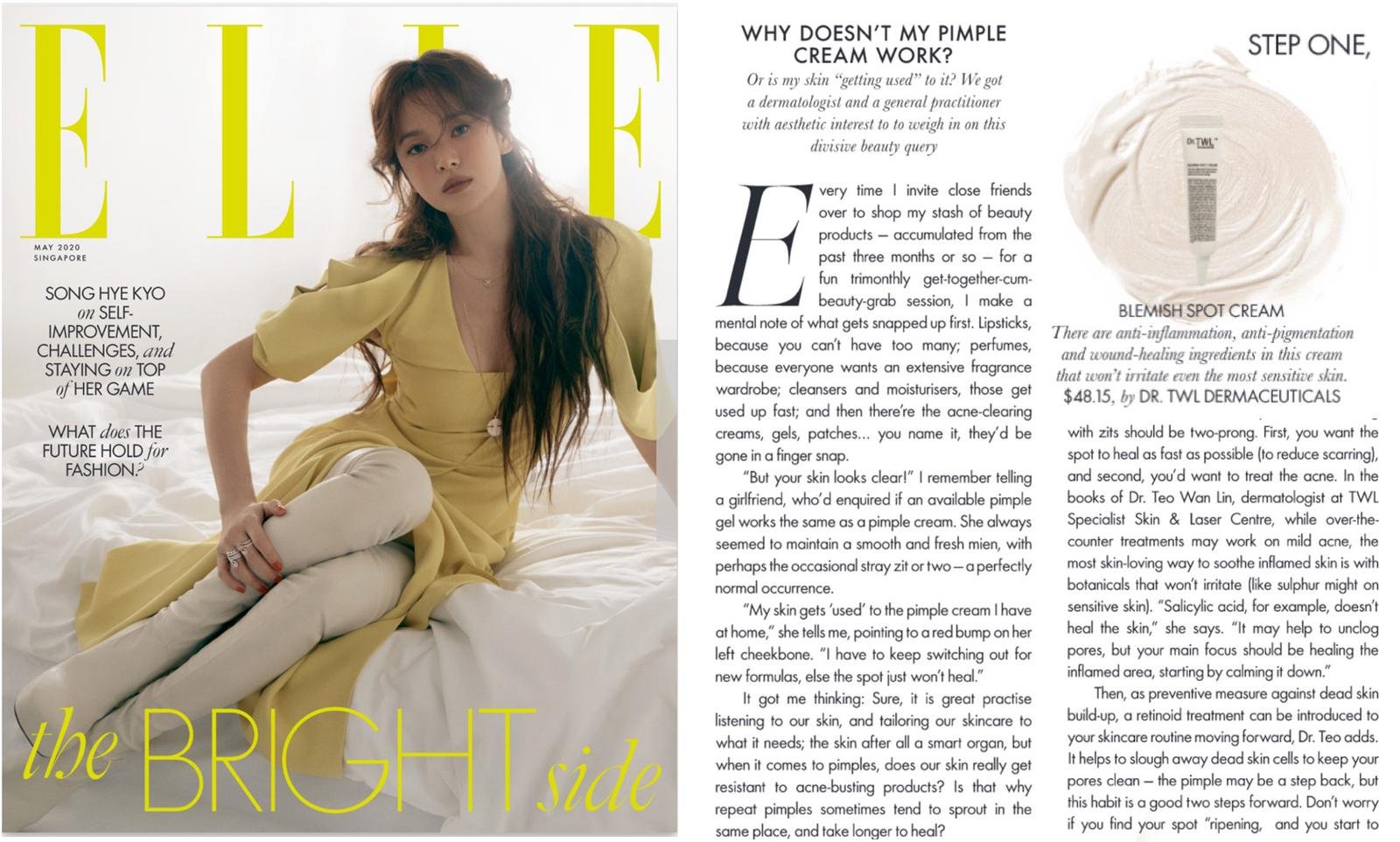 Blemish Spot Pimple Cream Feature