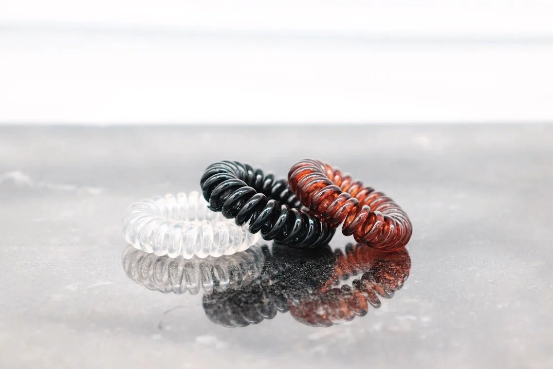 Smart Spiral Hair Rings to prevent Hair Breakage