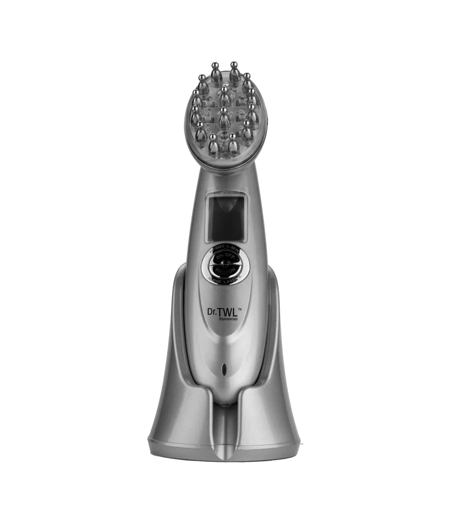 Hair loss dermatologist recommendation: Raser radiofrequency comb 