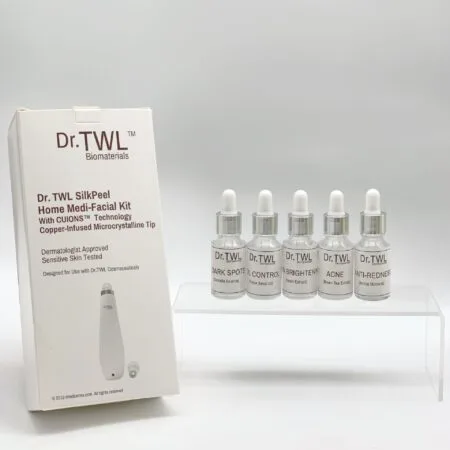 Custom Home Medifacial Kit - with 3 Medifacial Solution Bottles for use with SilkPeel