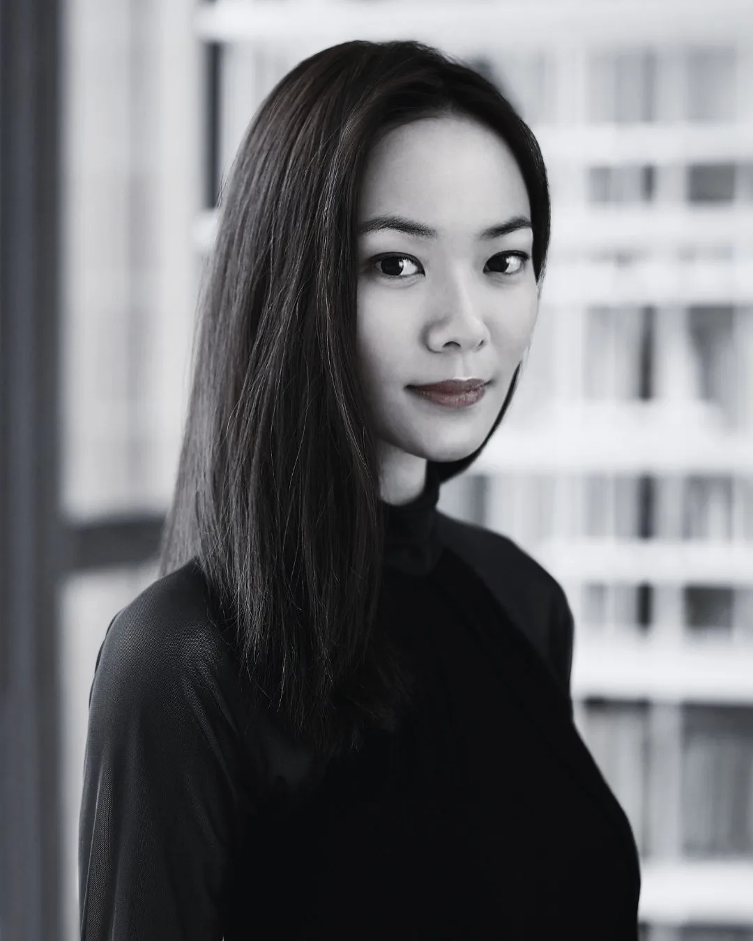 dr profile black white