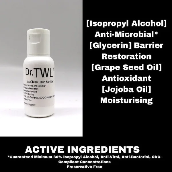 Hand Sanitiser with Isopropyl Alcohol