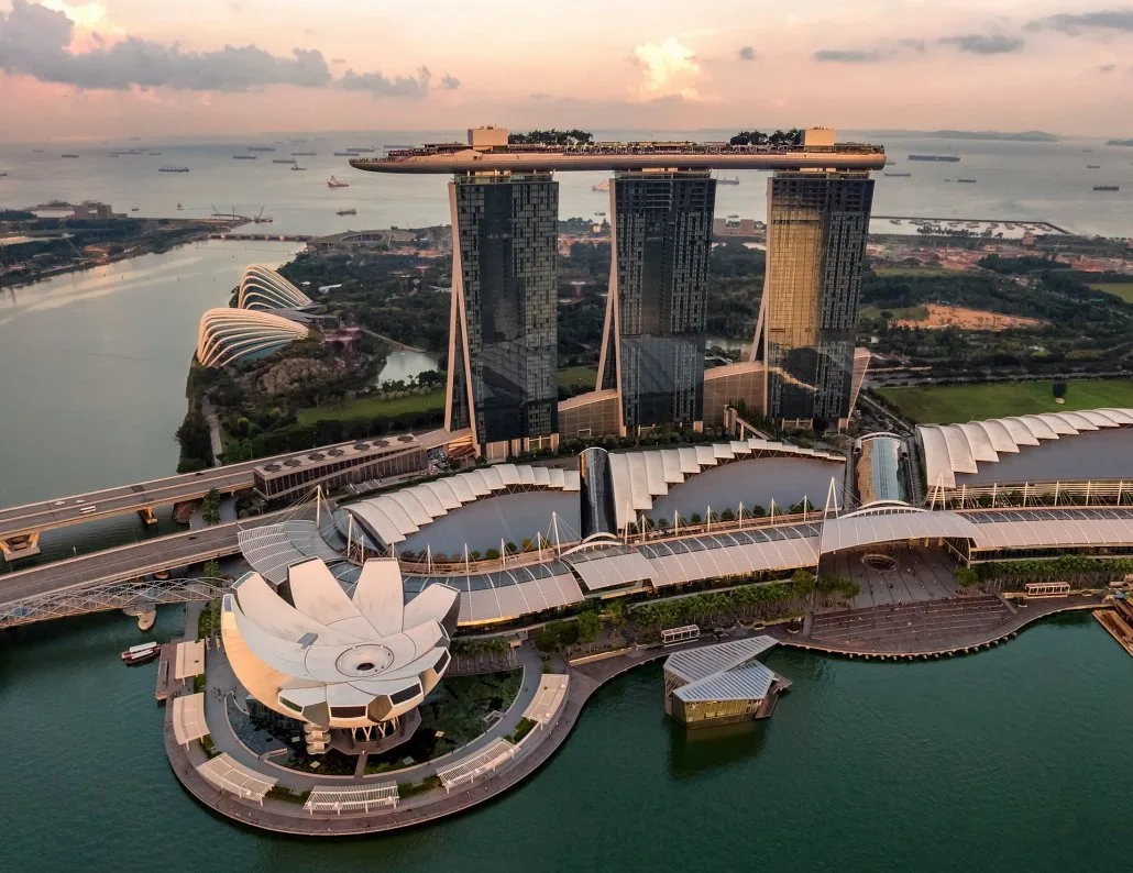 Singapore Weather Skyline
