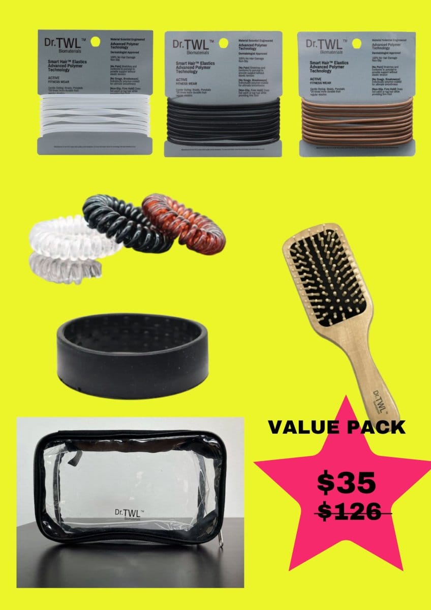 Best Hair Accessories Kit for Singapore Weather by Dr.TWL®