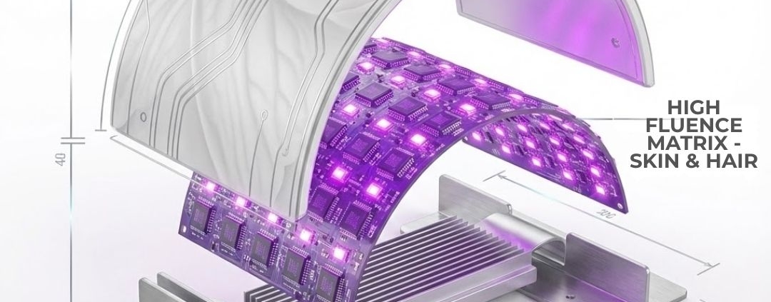 Dermatologist-Approved Quad-Spectrum LED Therapy Technology