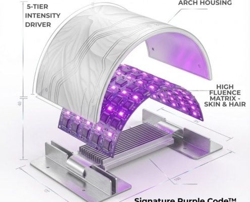 Dermatologist-Approved Quad-Spectrum LED Therapy Technology