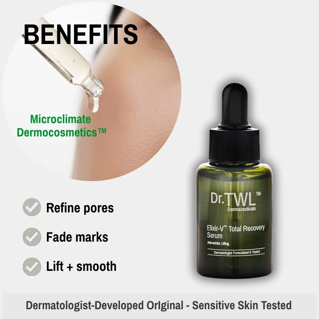 Elixir-V™ Total Recovery Serum | Dr.TWL | Dermatologist Formulated