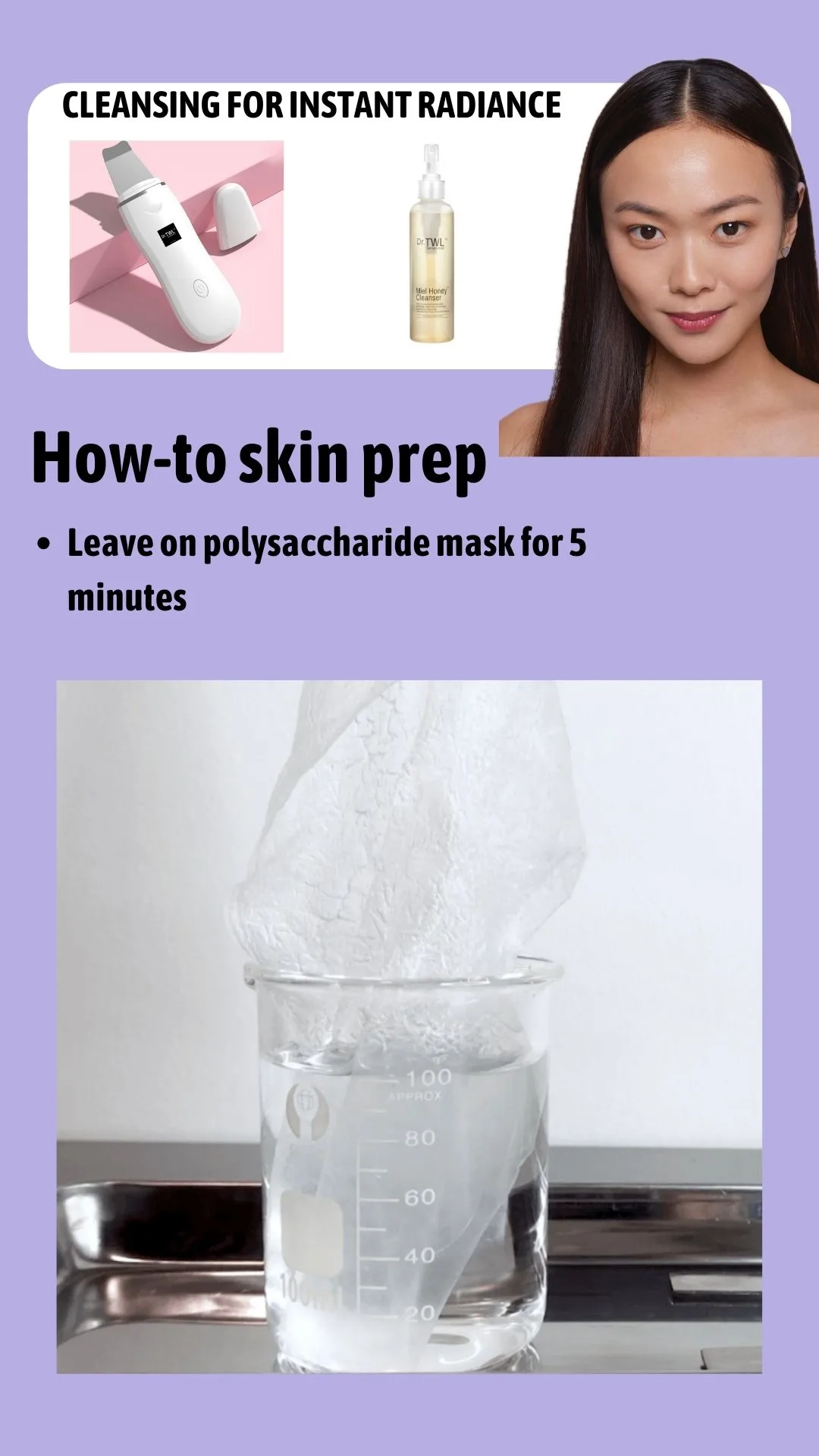 Hydrate with Polysaccharide Mask
