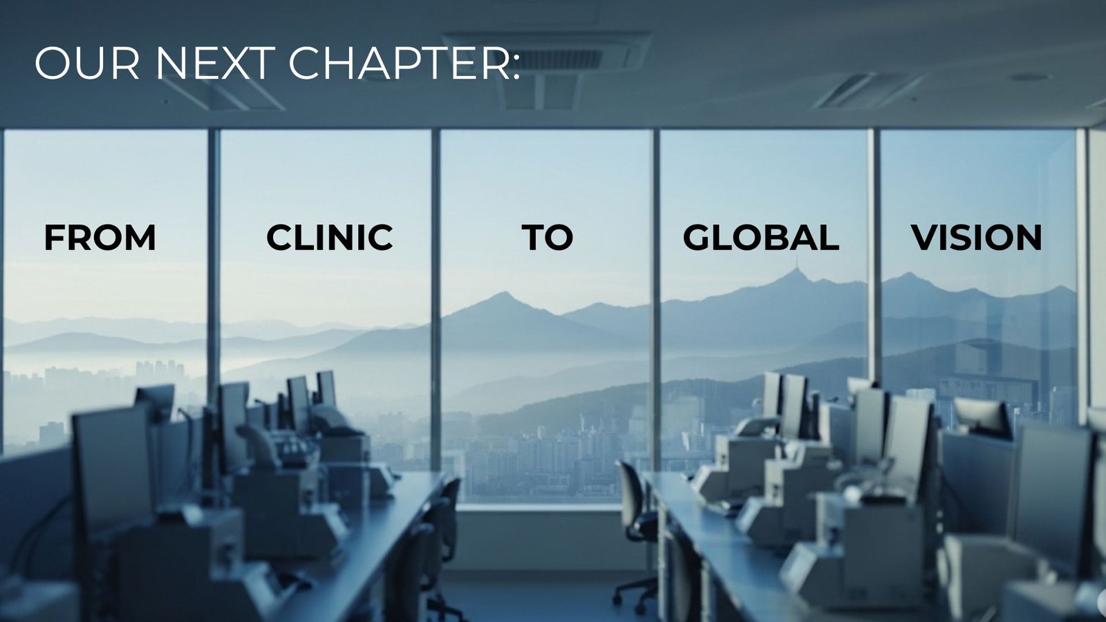 our next chapter