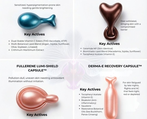 capsule facials key actives