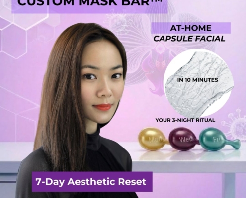 custom mask bar at home capsule facial