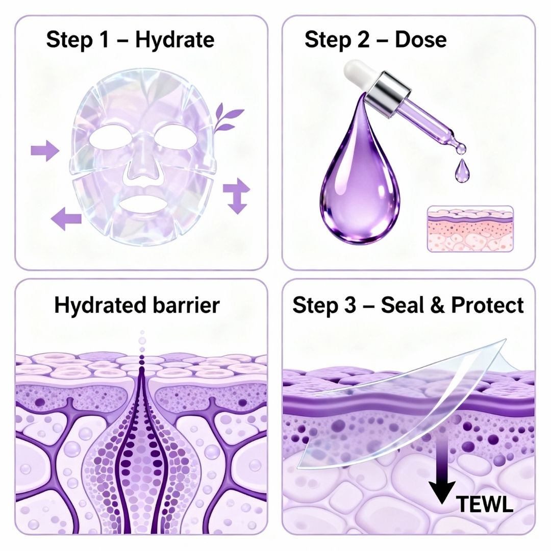 how to use capsule facial