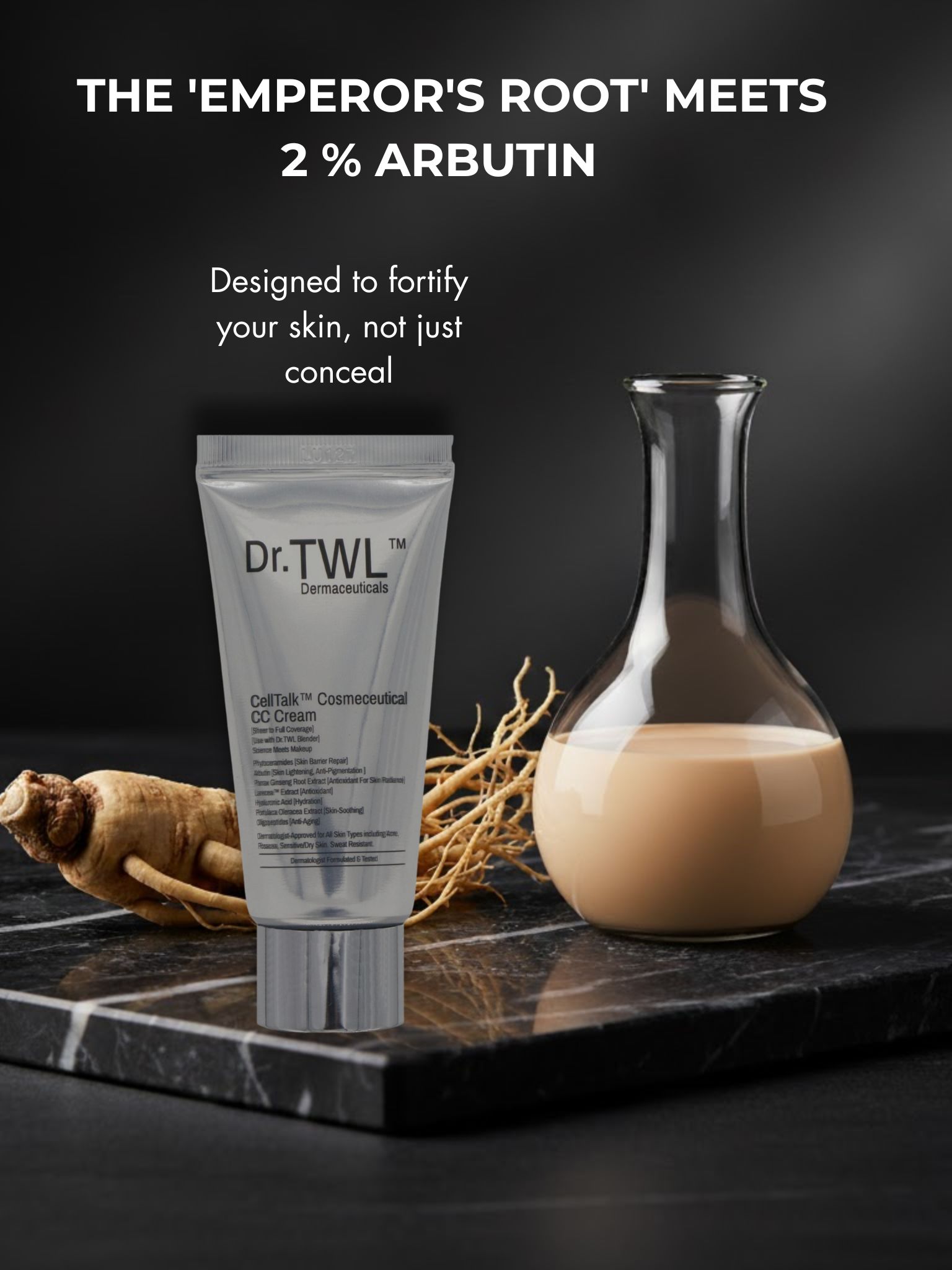 Panax Ginseng Collagen with Arbutin CC Cream