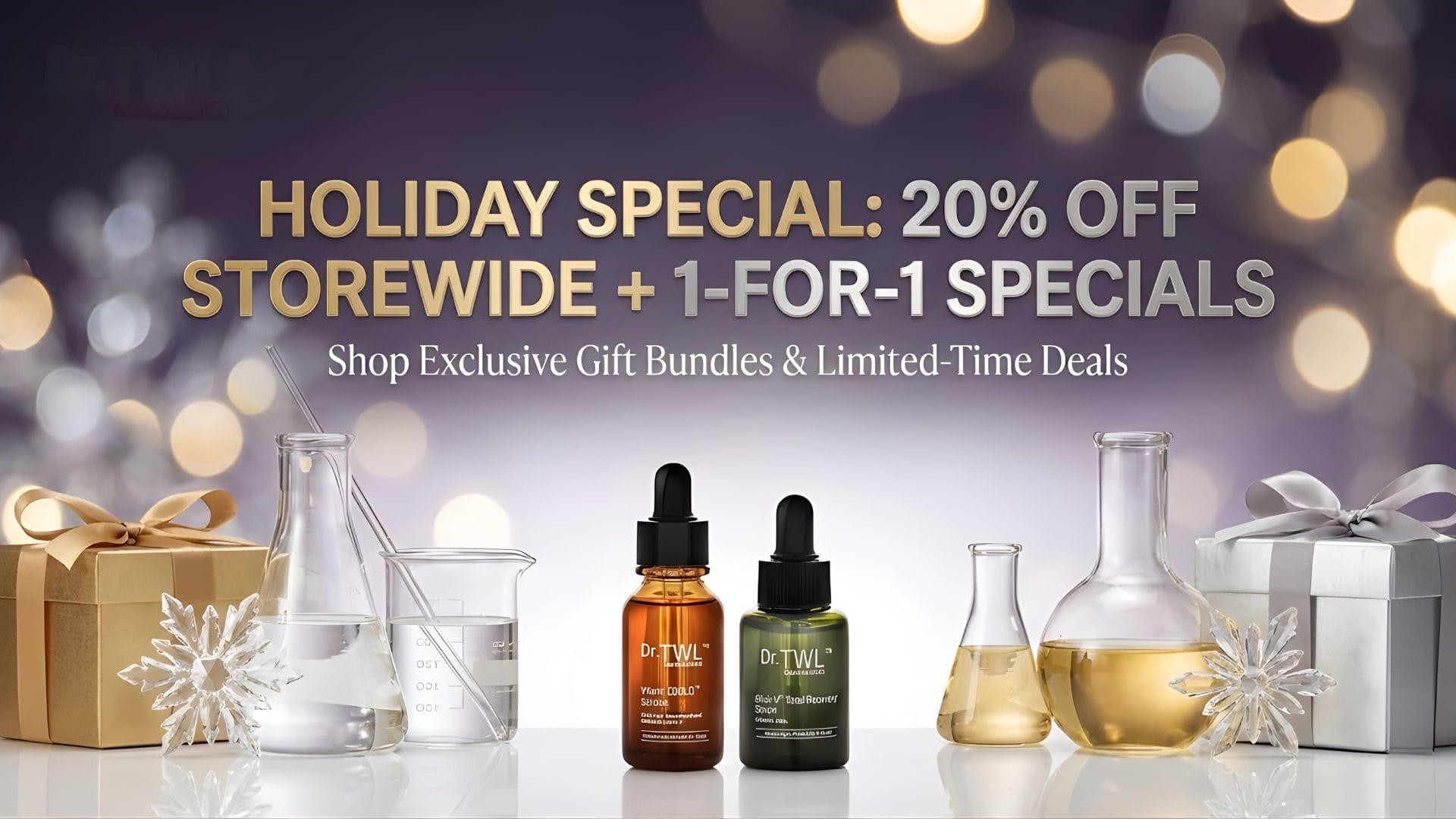 XMAS Holiday Sale Landing Dr.TWL XMAS Holiday Sale