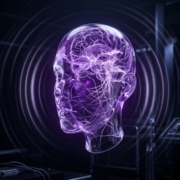 DrTWL_PurpleCode_AIBioSommelier_Interface Diagram of the AI Bio-Sommelier interface demonstrating the brain-skin axis connection utilized in the Signature Purple Code AI psychodermatology protocol