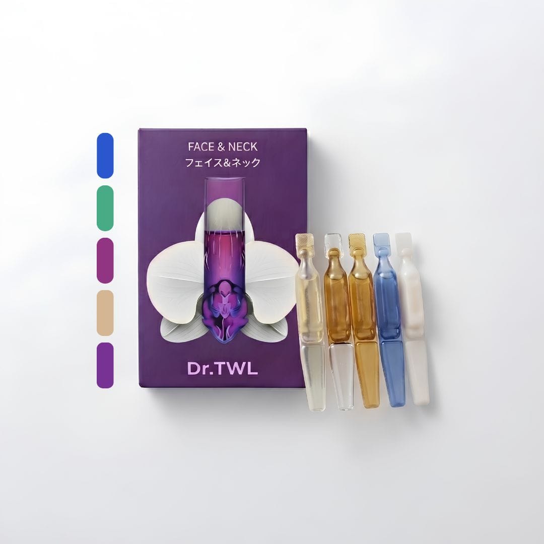 gashalab flash facial ampoule colour code